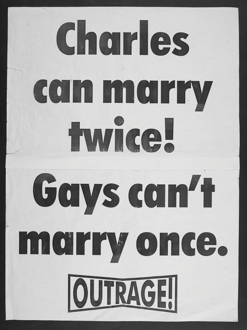 Outrage! poster (c) Peter Tatchell