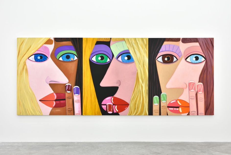 Fugue, 2019 © Brian Calvin - Photo: Rebecca Fanuele. Courtesy of the Artist and Almine Rech