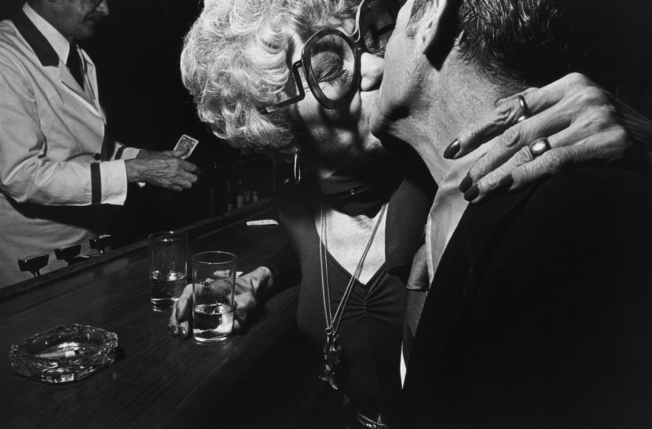 Older Couple in a Bar, New York City © Leon Levinstein. Courtesy of Howard Greenberg Gallery