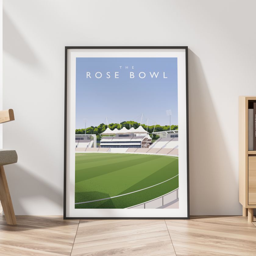Matthew J Wood's illustrated posters are a loving tribute to English football stadiums