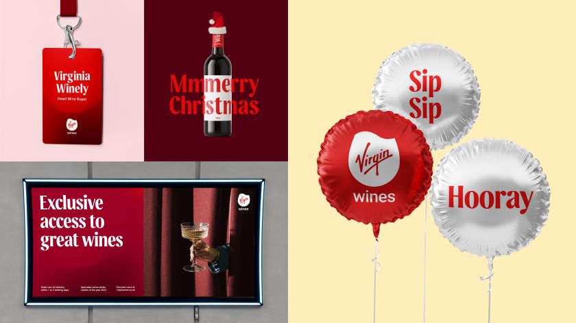 Virgin Wines celebrates the 'joy of wine' in its first major rebrand in 20 years