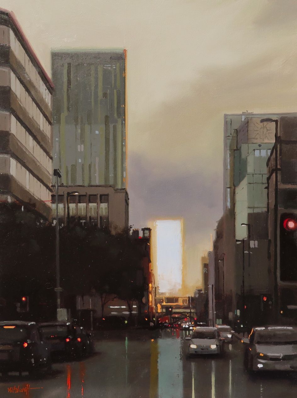 After Glow, Deansgate Manchester © Michael Ashcroft