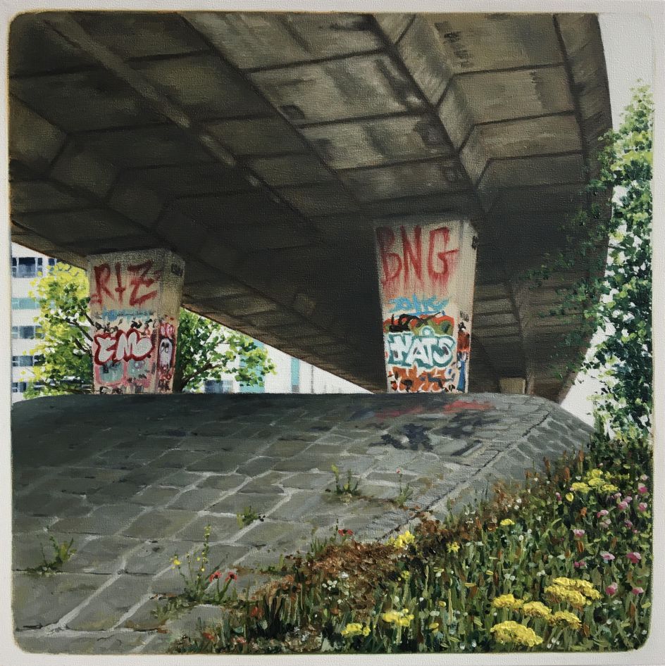 Jen Orpin: Harmony (Oil on cradled board)