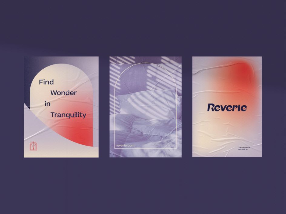 Reverie, sleep store branding by Yvette Burggren