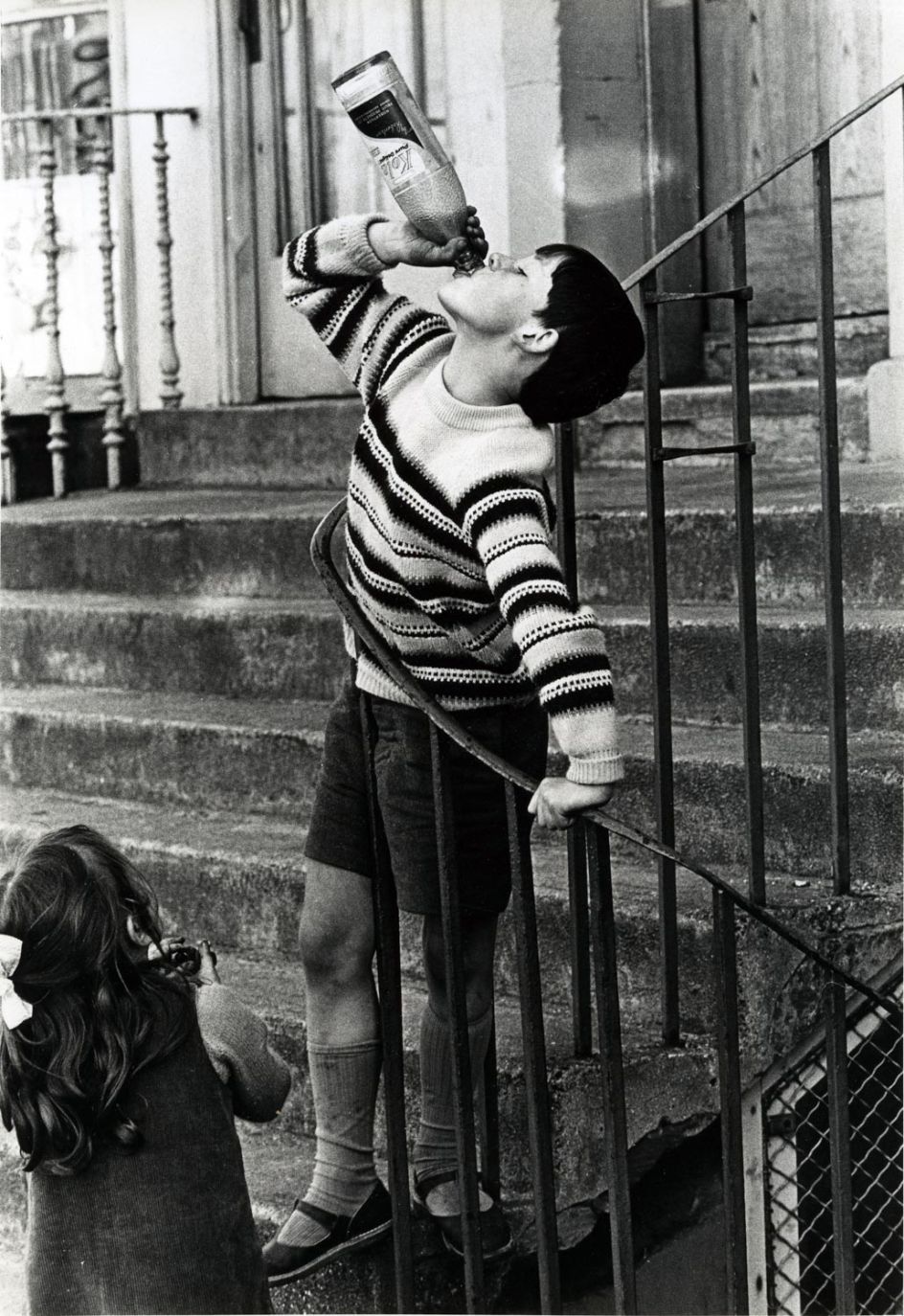Robert Blomfield, Boy Drinking Cola, Edinburgh, 1966. © the artist