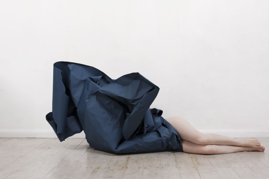 Paperwork, Royal Blue, July 2015, © Polly Penrose