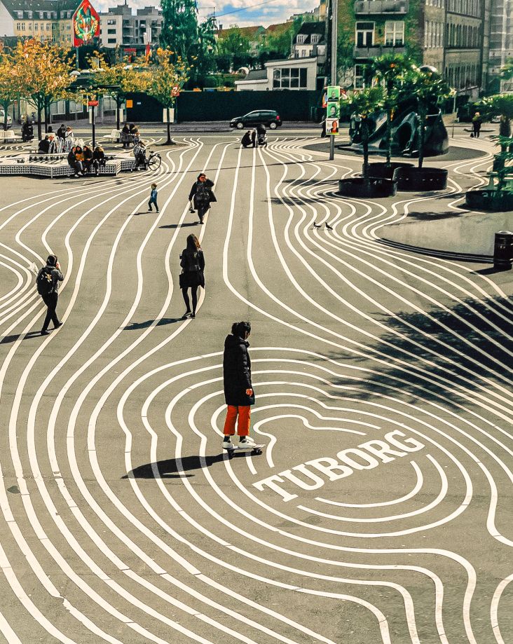 The new identity reaches out into the world beyond the product itself