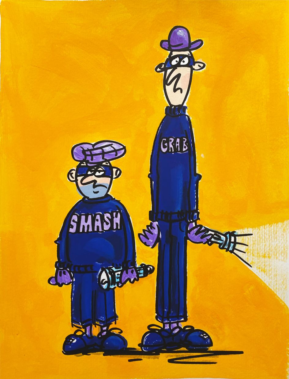 Bash & Bif © Mark Denton Esq