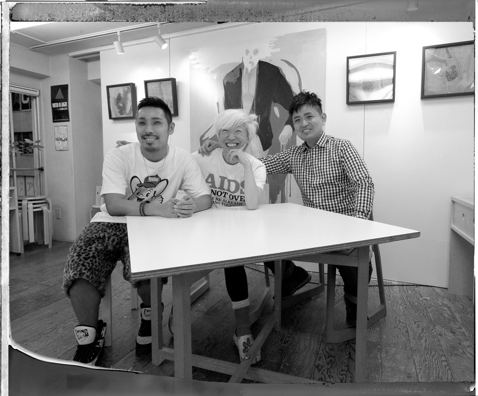 1) Akta community group portrait, Copyright © 2017  by Michel Delsol, originally  appeared in Edges of the Rainbow: LGBTQ Japan, published by The New Press.