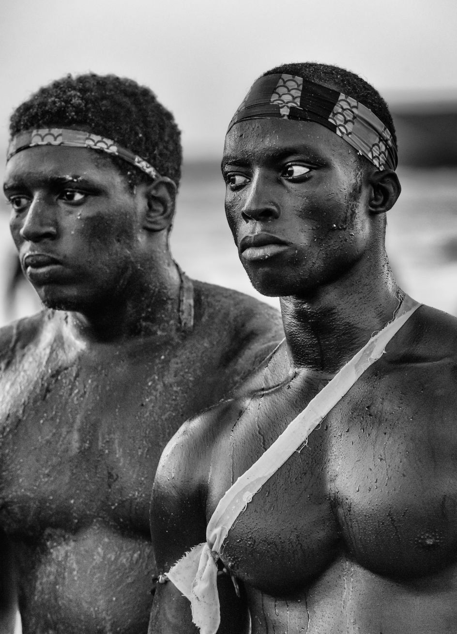 Senegalese Wrestlers © Ángel López Soto, Spain, Category Winner, Professional, Sport, 2020 Sony World Photography Awards