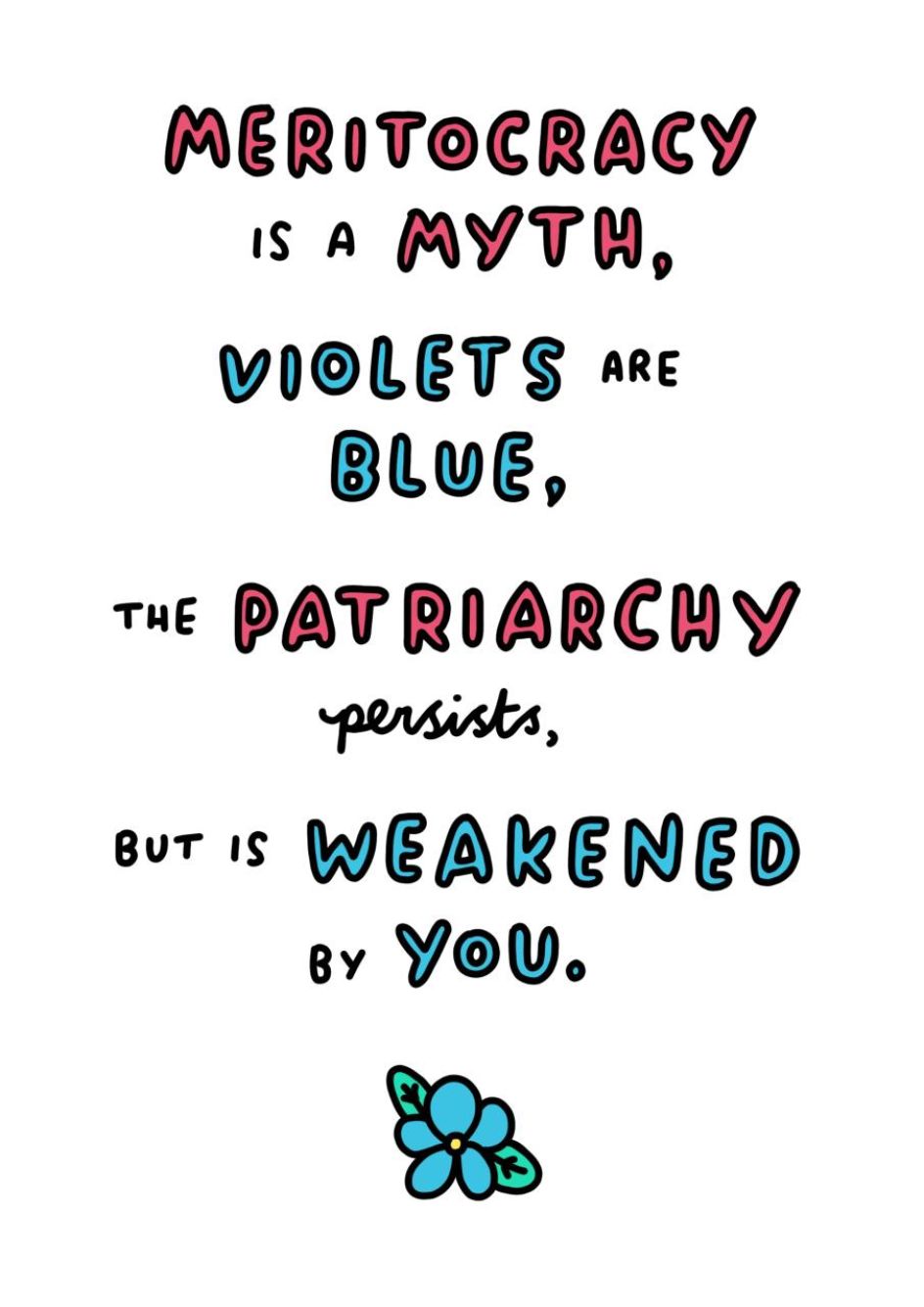 Veronica Dearly, inspired Caroline Criado-Perez;