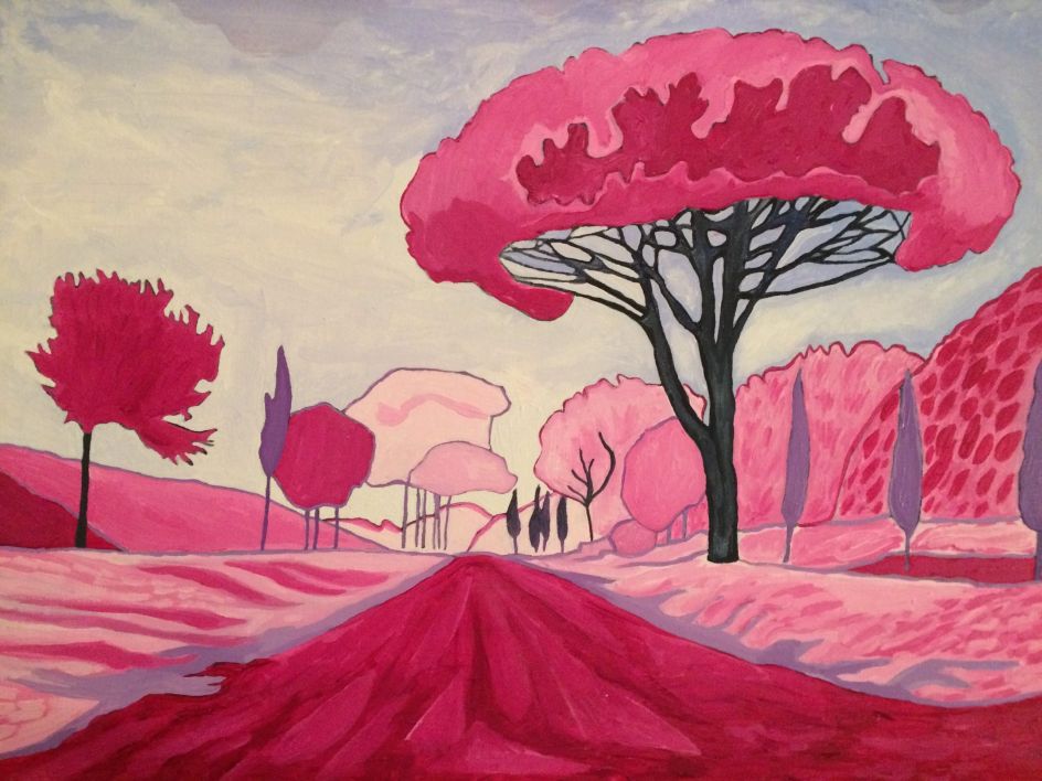 Amalfi Coast, View from Villa Cimbrone in Ravello, looking South (2016)