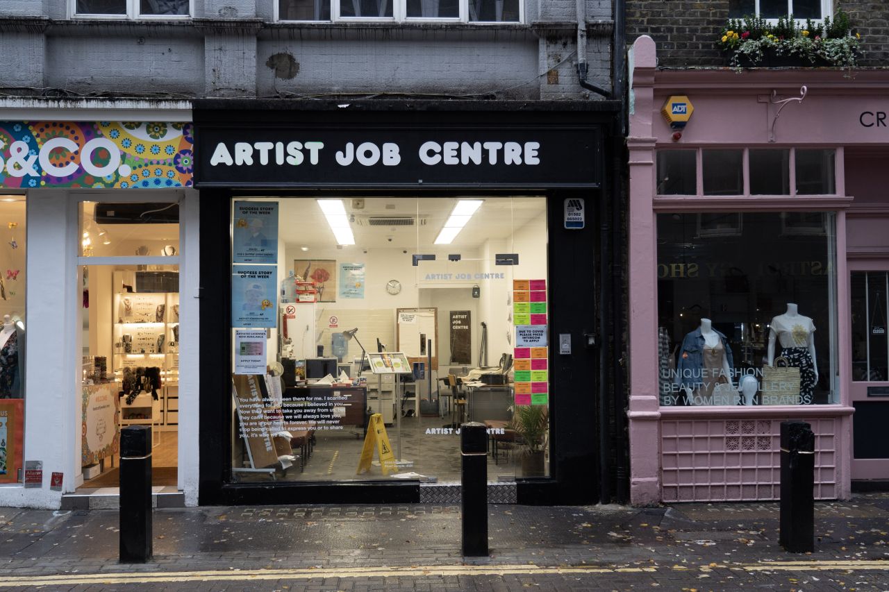 Stuart Semple, Artist Job Centre. Photo: Jamie James