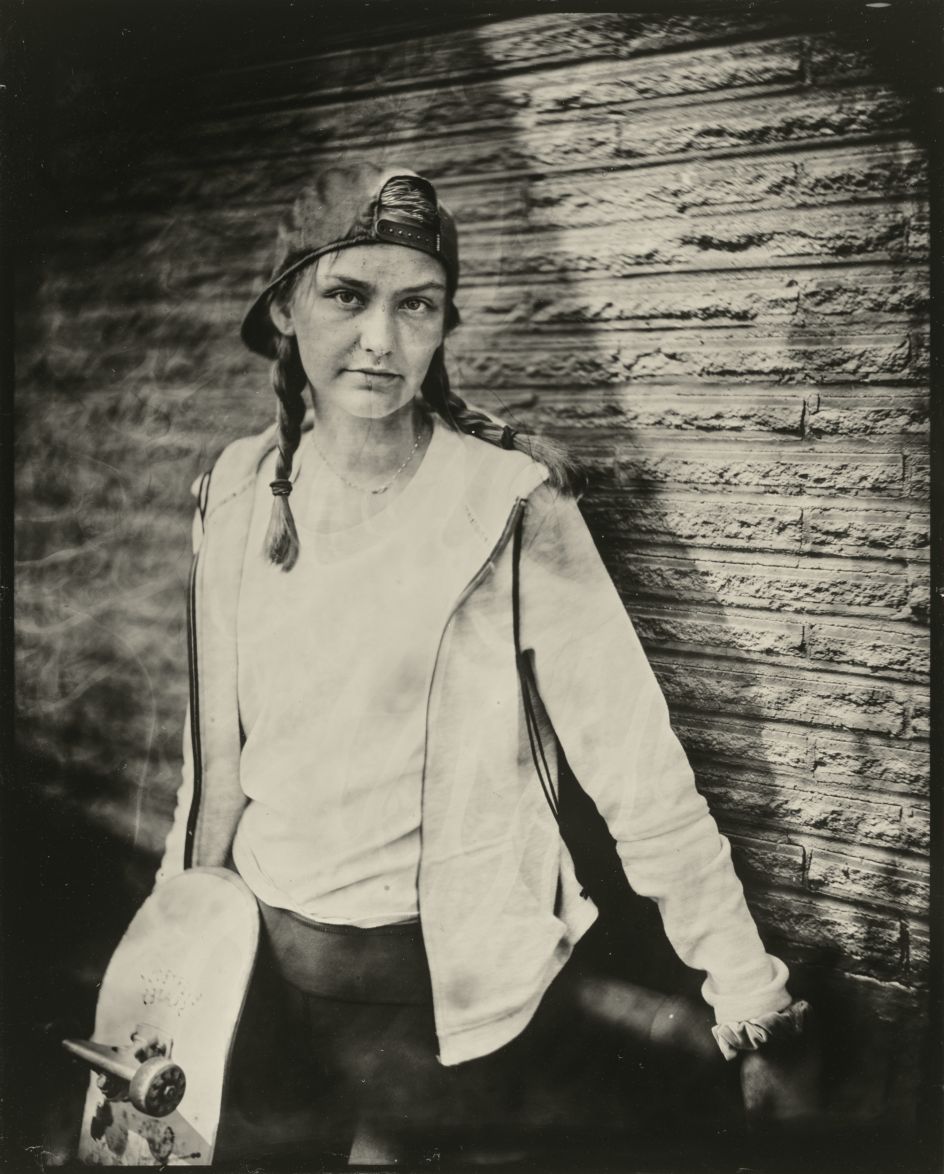 © Jenny Sampson, from the book Skater Girls, published Daylight