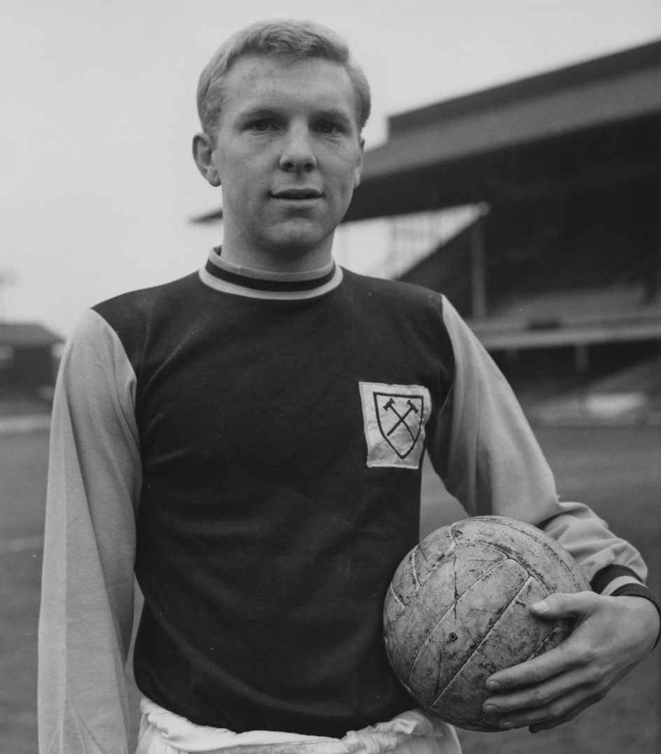 Bobby Moore by an unknown photographer, 1962 © reserved; National Portrait Gallery, London
