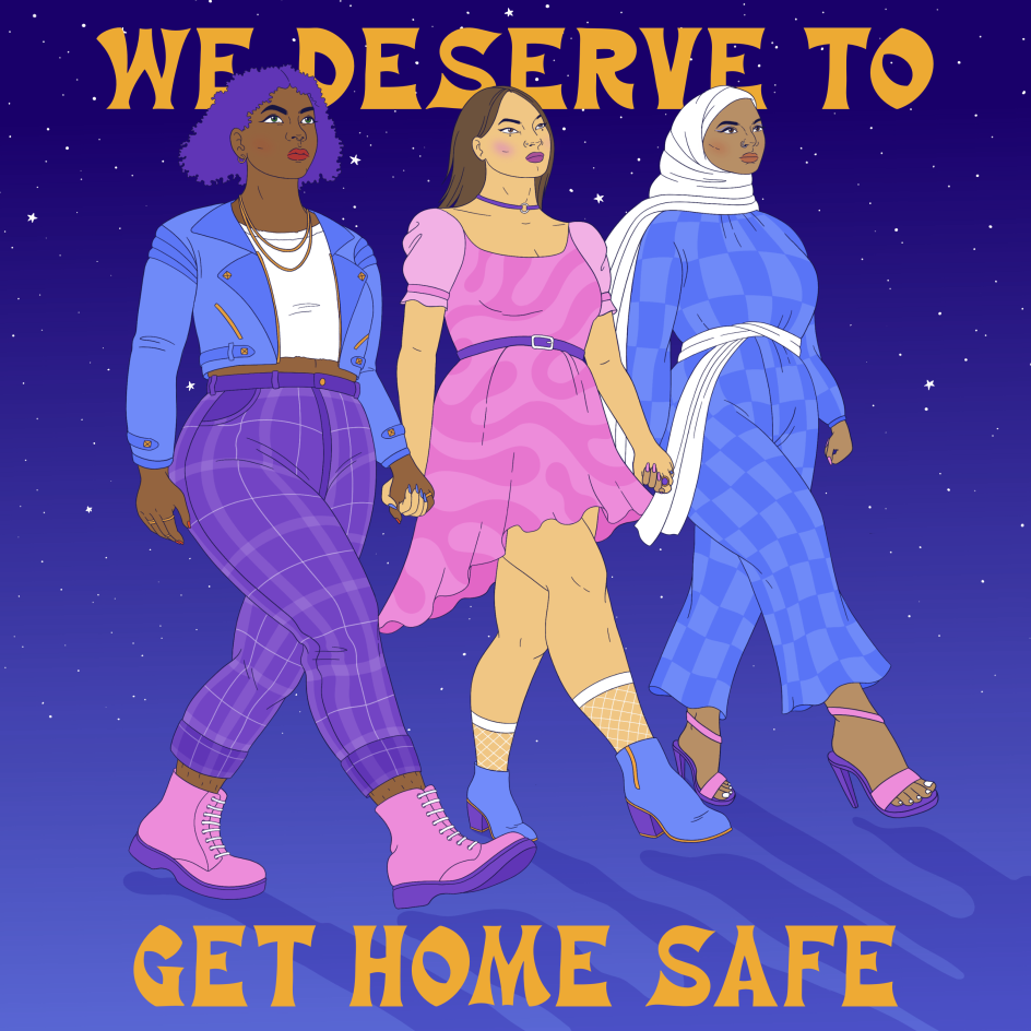 Ellie creates empowering messages through her vibrant, feminine art