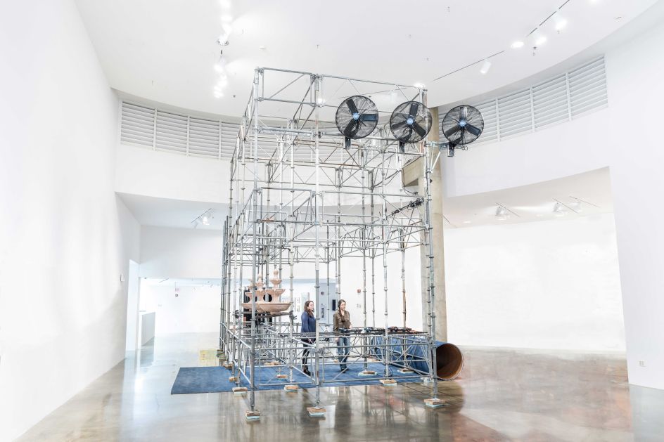 The Erasure of Everyday Time is by Artist Heather Theresa Clark. Photography: Anne Kim