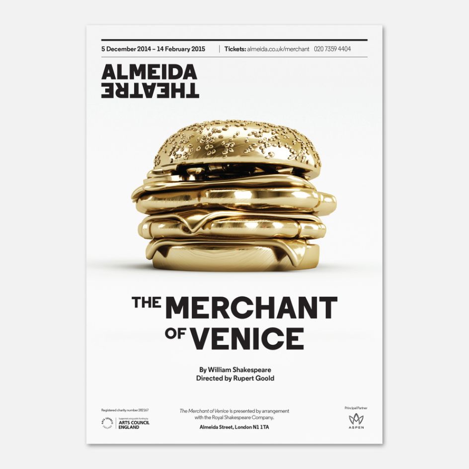 Almeida Theatre branding