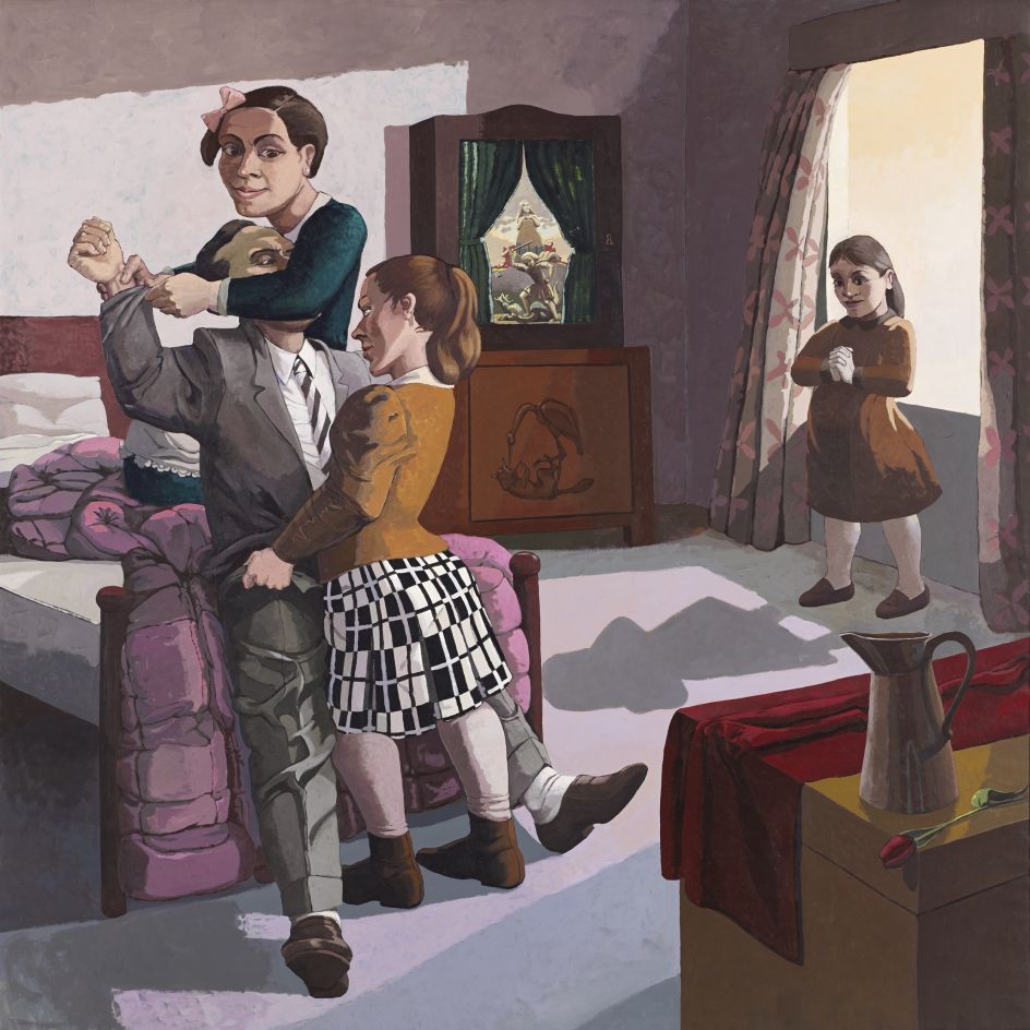Paula Rego (b.1935) The Family 1988 Acrylic paint on canvas backed paper, 2134 x 2134 mm Marlborough International Fine Art © Paula Rego