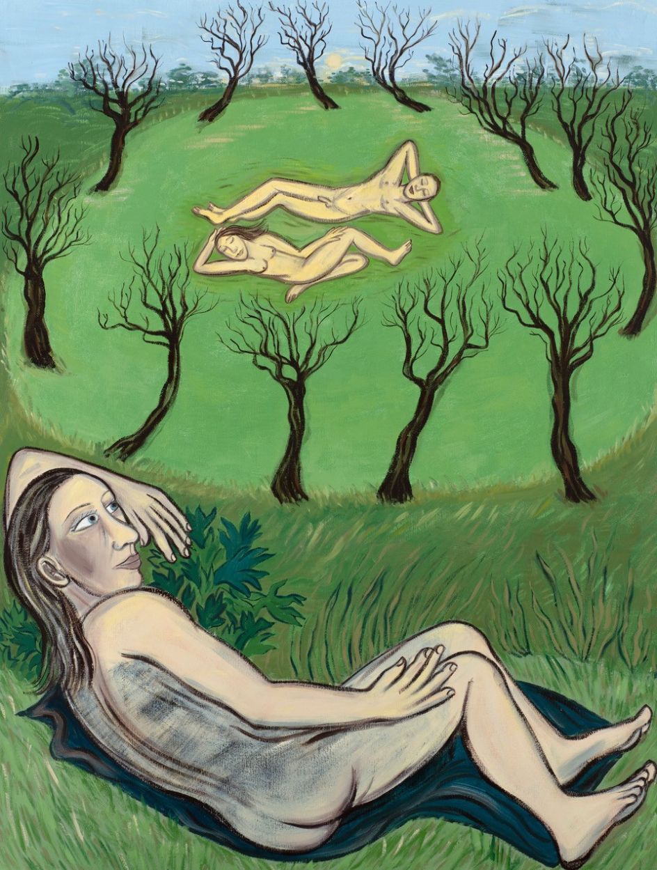 Winter Sun, 2021. Eileen Cooper. Image courtesy the artist and Huxley-Parlour