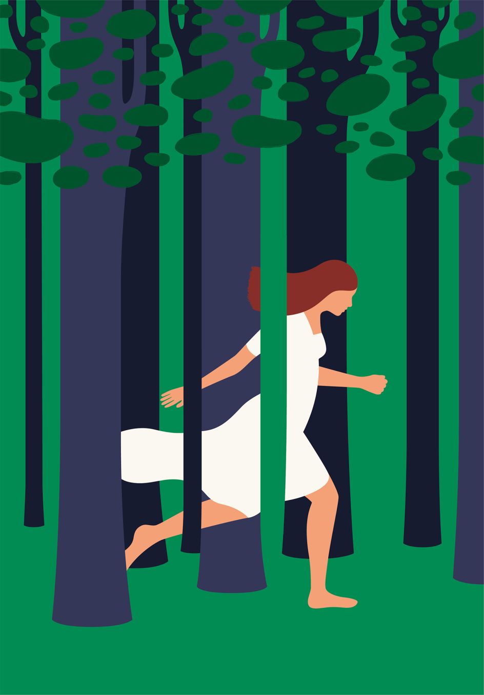 Miss The Forest For The Trees (After Magritte), UV-Print from the ‘Alternate Realities’ exhibition