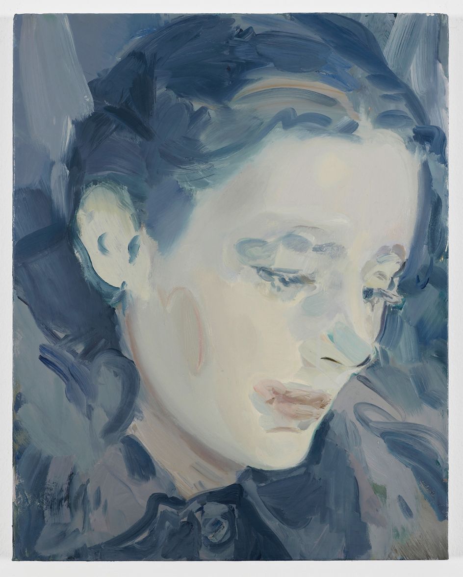 Kaye Donachie Young moon, 2018 oil on linen 50 x 40.5 cm © Kaye Donachie, courtesy Maureen Paley, London
