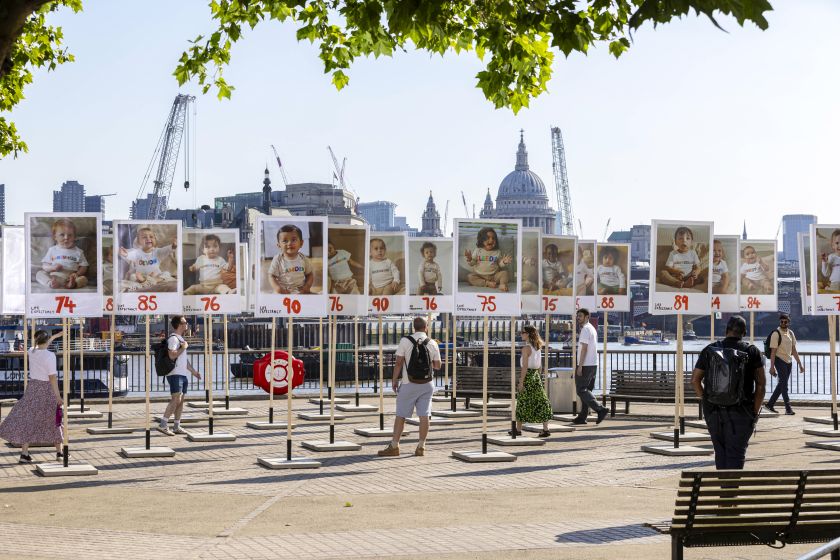 Ad campaign uses babies to deliver a message to Britain's new government