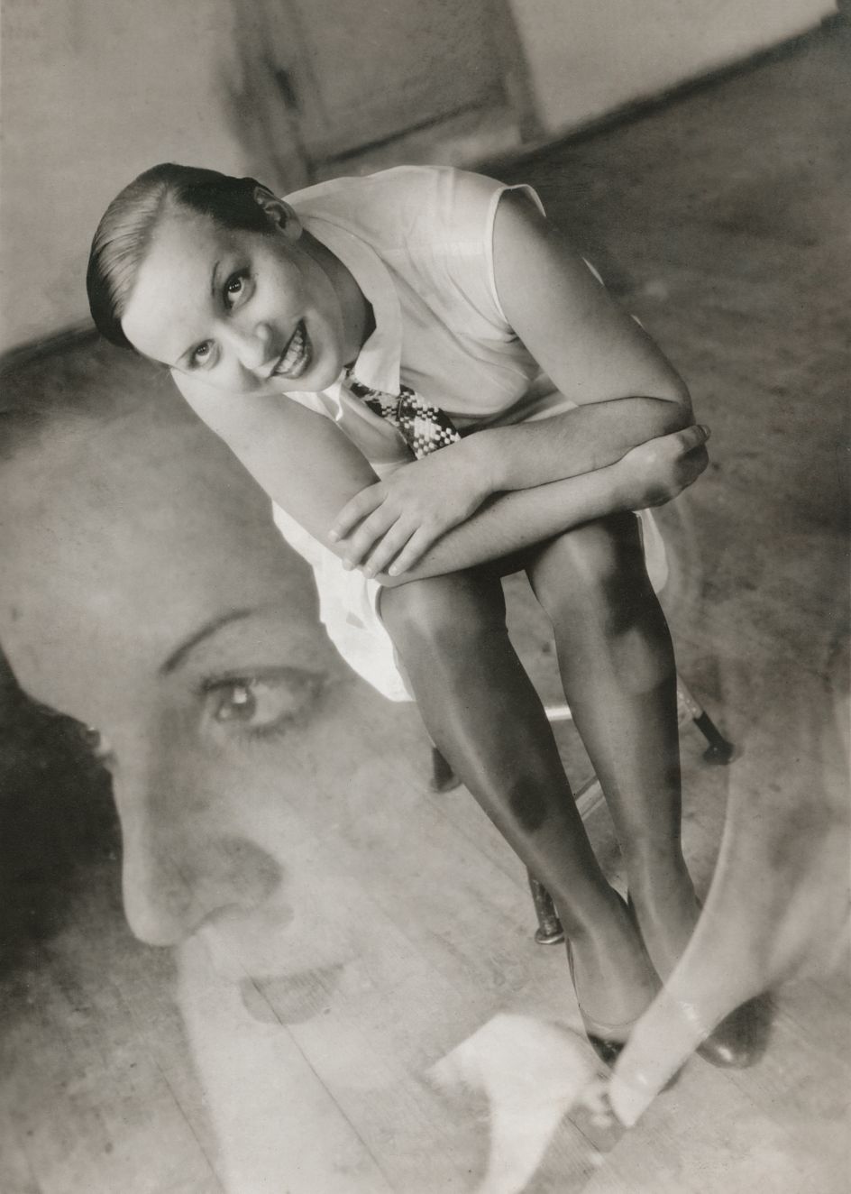 Ivana Tomljenović: Portrait of an unknown Bauhaus student (double exposure), 1930. © Kolekcija Marinko Sudac/Muzej Avangarde Zagreb