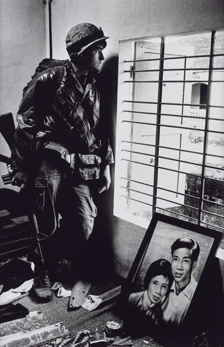 The Battle for the City of Hue, South Vietnam, US Marine Inside Civilian House 1968. All images courtesy of Tate Britain. © Don McCullin