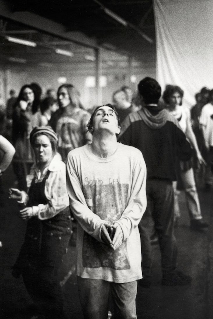  Derek Ridgers Spiral Tribe (1993) Photograph © Derek Ridgers, 1993 Image courtesy of Saatchi Gallery, London