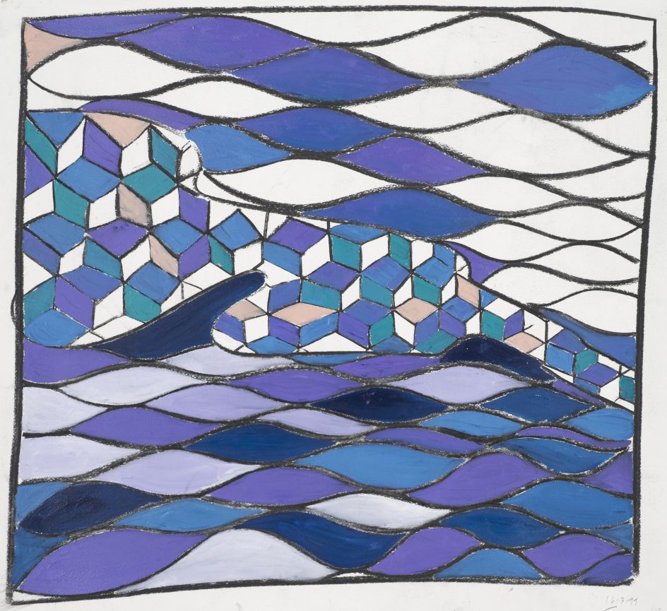 Tide Change 1998  © Lubaina Himid  Courtesy the artist and Hollybush Gardens