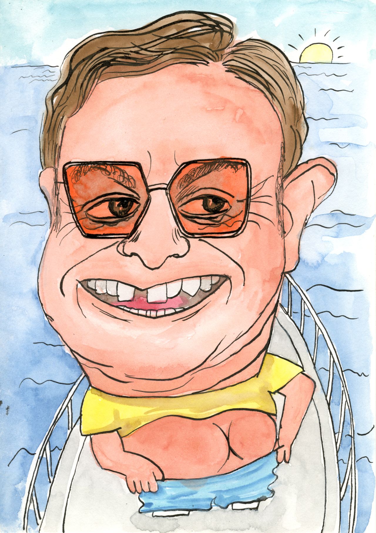 Elton John © Wilfrid Wood