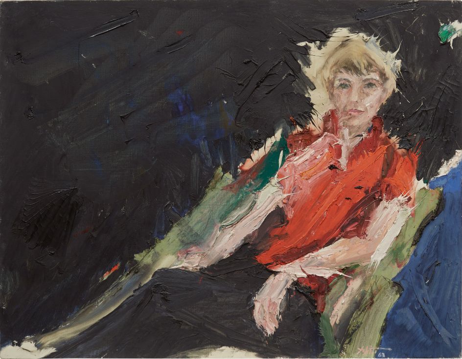 Manoucher Yektai, French Portrait, 1963