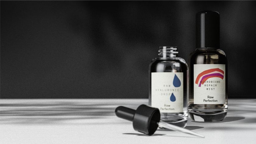 Everland applies 'candid and rugged aesthetic' to skincare brand Raw Perfection