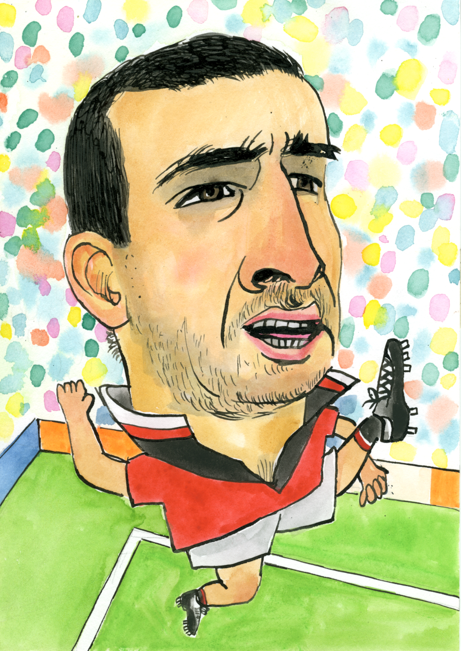 Eric Cantona © Wilfrid Wood