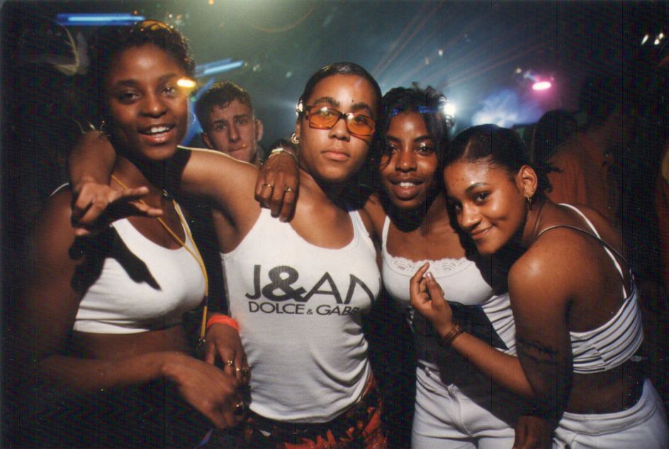 Club night ‘Heat’ held at Hastings Pier, May 1997, photograph by Tristan O’Neill