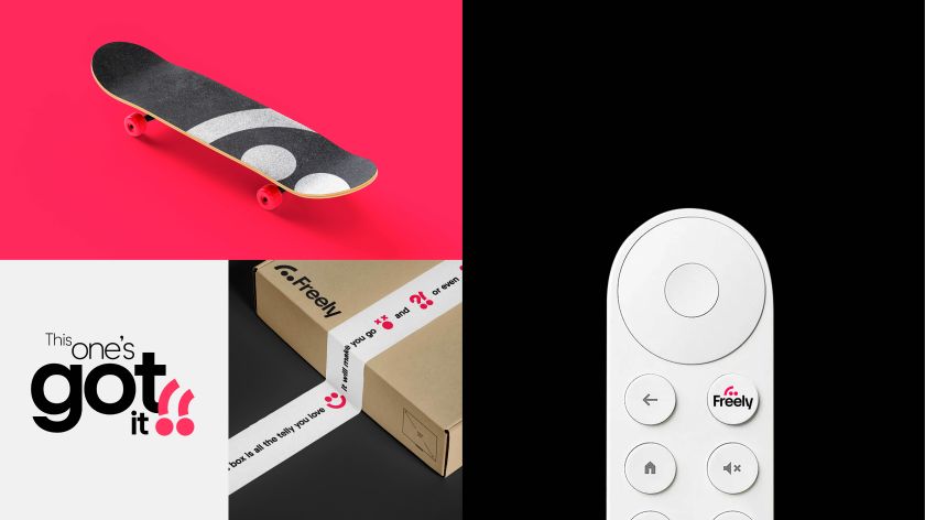 DixonBaxi crafts playful visual identity for new free streaming service