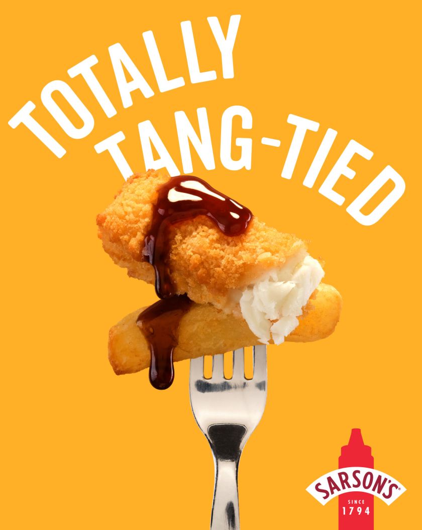Robot Food turns up the tang with Sarson's vinegar brand identity and campaign