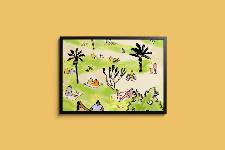 Primavera en Ciutadella by Danielle Rhoda, available exclusively via the Creative Boom Shop