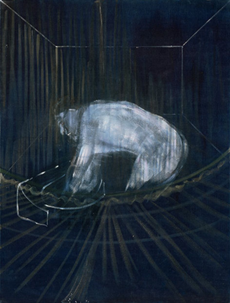 Man at a Washbasin (1954) © The Estate of Francis Bacon. All rights reserved. / DACS, London / ARS, NY 2022