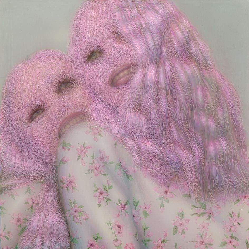 Girl With Floral Patterned Sweater © Erik Mark Sandberg