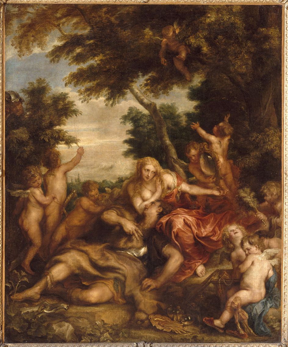 Anthony van Dyck (1599–1641) Rinaldo and Armida, about 1632 Oil on canvas, 133 × 109 cm Musée du Louvre, Département des Peintures, Paris, inv. 1235