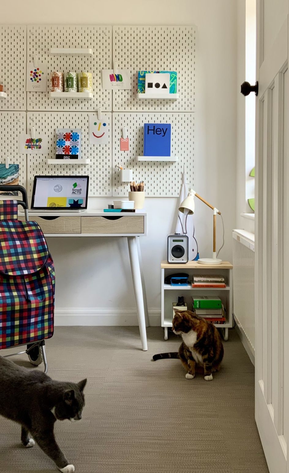 Office of [Kate Moorhouse](https://solodesign.studio). Image courtesy of the designer.