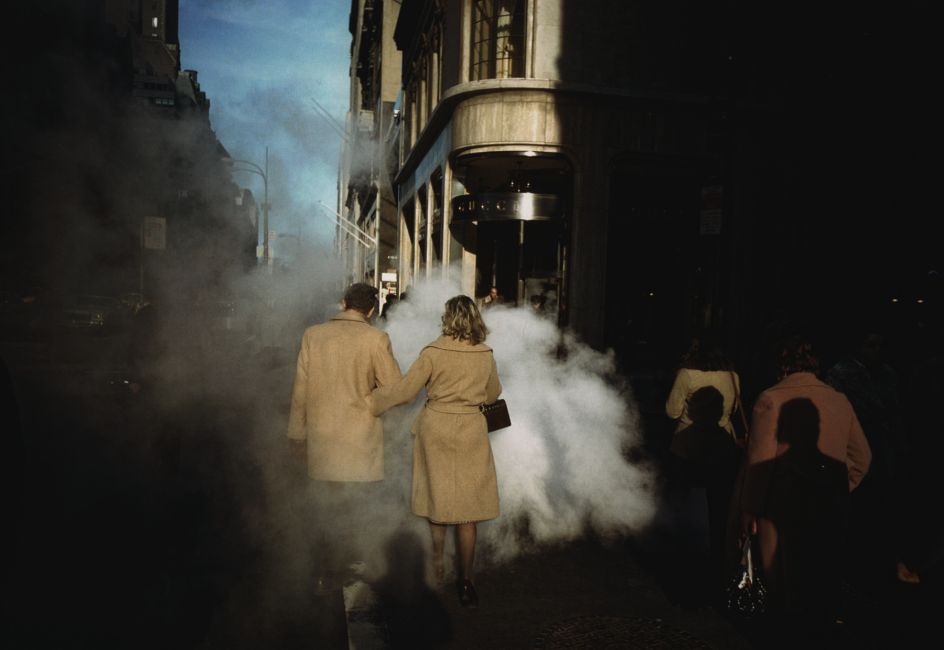 Camel coats, New York City, 1975 | © Joel Meyerowitz