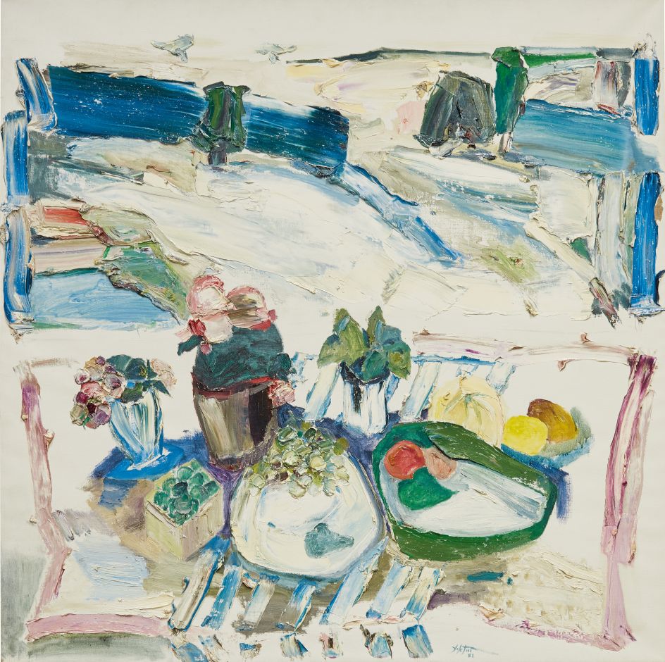 Manoucher Yektai, Summer Still Life 3, 1982
