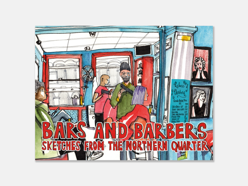 Urban sketcher Len Grant captures the quirky charm of Manchester's Northern Quarter