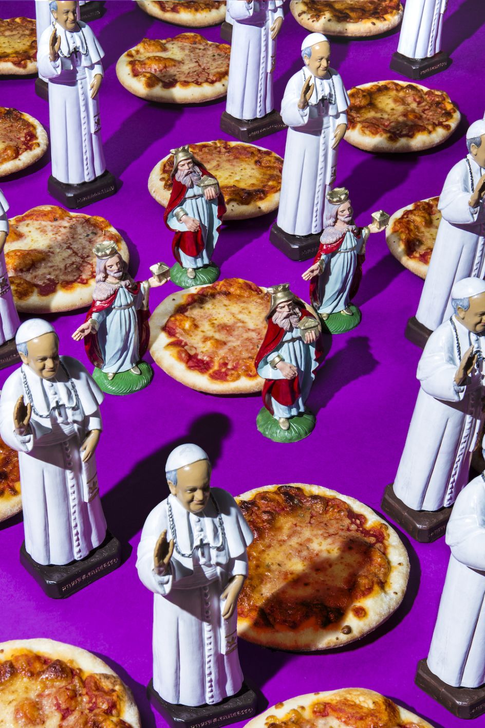 Pope Francis / Pizza and Holy Spirit - © Dan Bannino