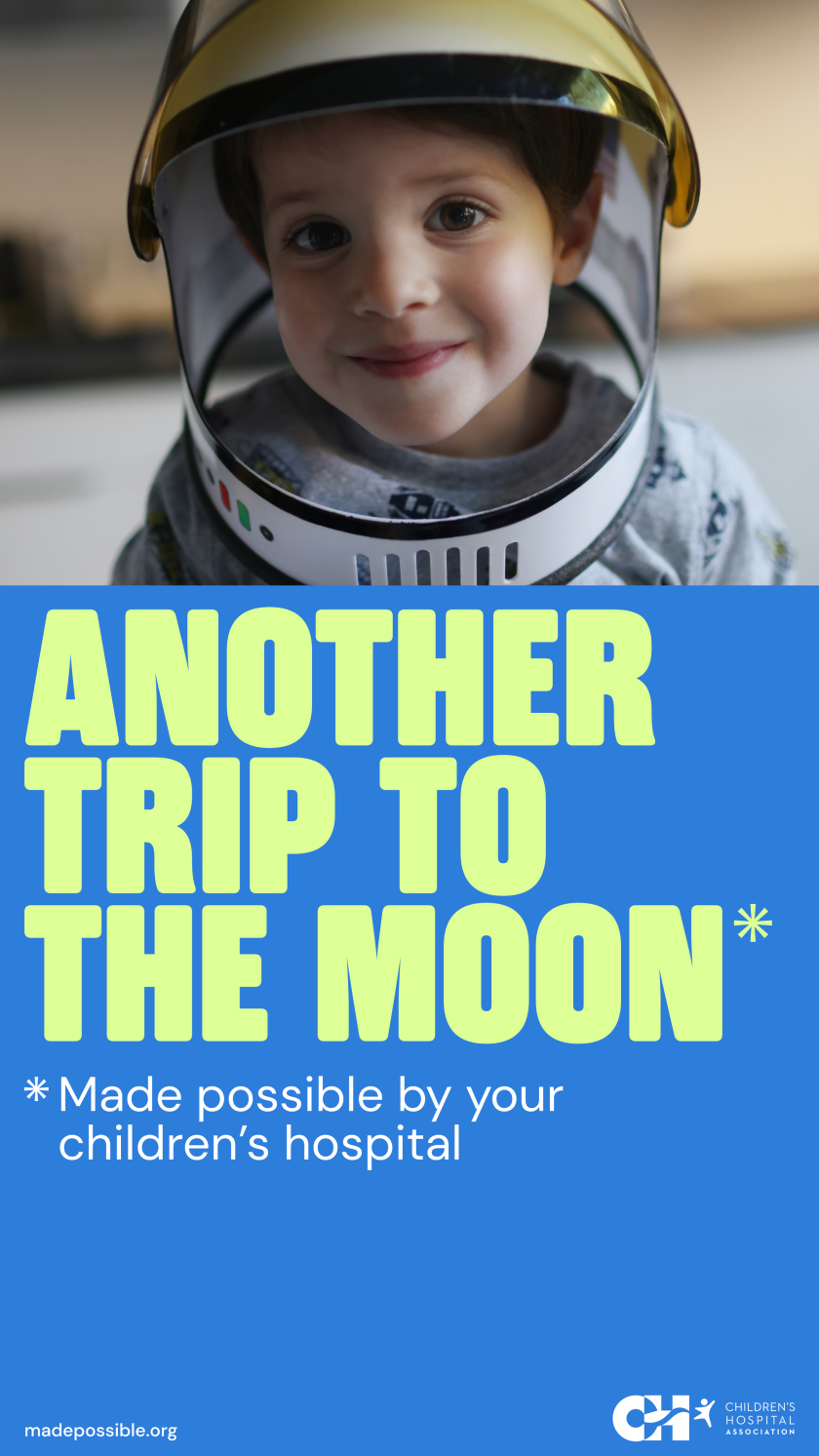 Team puts a positive twist on Children’s Hospital Association campaign