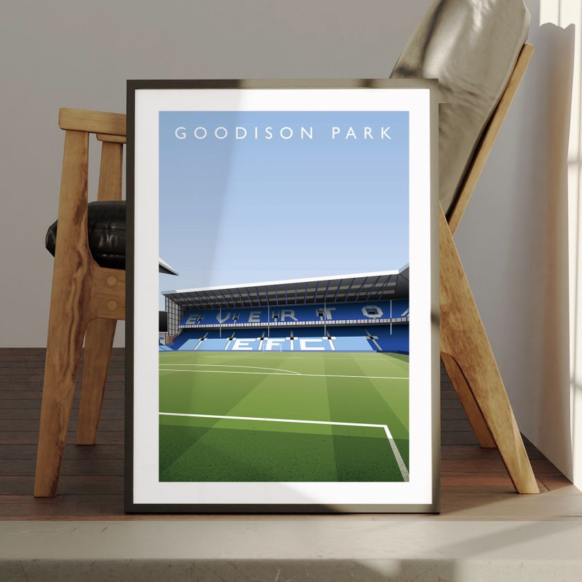 Matthew J Wood's illustrated posters are a loving tribute to English football stadiums