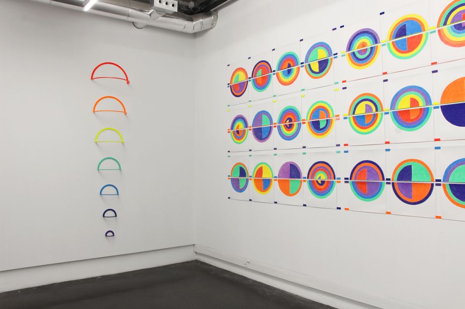 After the Rain, Sarah Boris, exhibition installation view at Le Bel Ordinaire. Photo by Claire Colnot 2025